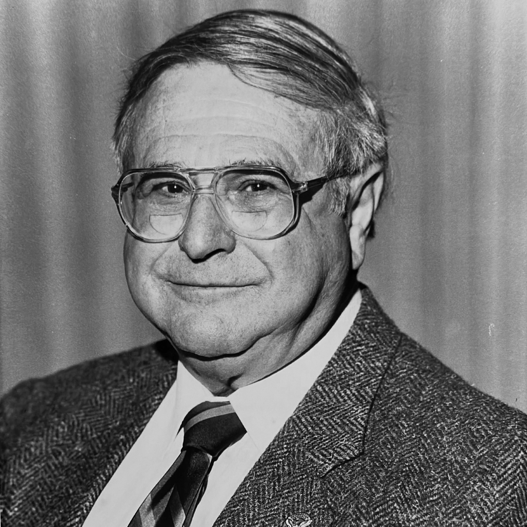A black and white headshot of Charlie Rolph. 
