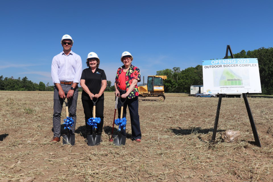 City kicks off construction on its new soccer complex